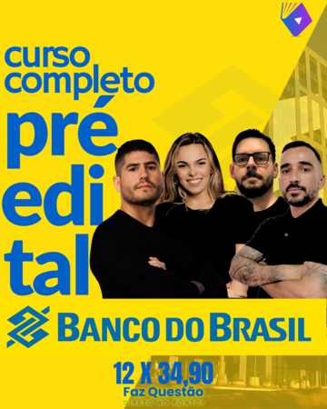 BANCO do BRASIL - PRÉ EDITAL